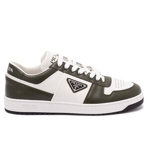 PRADA Downtown leather sneakers